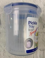 Pickle container clear for sale  Mccordsville