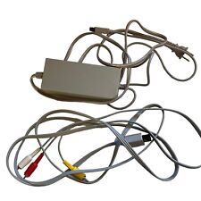Cable de alimentación original Nintendo Wii adaptador de CA y cables AV RVL-002 RVL-009 segunda mano  Embacar hacia Mexico