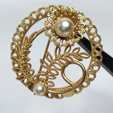 Vintage gold plated for sale  North Fort Myers