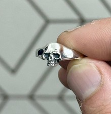 NOVO ANEL MINDINHO PRATA ESTERLINA 925 DELICADO PEQUENO ANEL LEVE GÓTICO EMO comprar usado  Enviando para Brazil