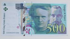 500 francs 1996 d'occasion  Bruay-sur-l'Escaut