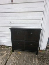 Ikea black shoe for sale  WELLING