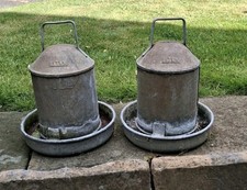 Vintage galvanised chicken for sale  BARNSLEY