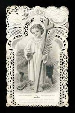 (118755) Cartão sagrado laço canivete santino andachtsbild: Noel (Ed.Pastre 116) comprar usado  Enviando para Brazil