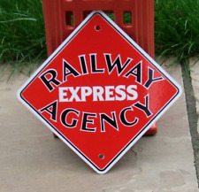 Enamel sign railway for sale  ANDOVER