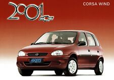 Chevrolet Corsa Wind car (Opel made in Brazil) _2001 Prospekt / Brochure, usado comprar usado  Enviando para Brazil