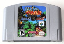 Banjo threeie versão em inglês jogo para N64 NTSC-U/C EUA Canadá Kazooie comprar usado  Enviando para Brazil