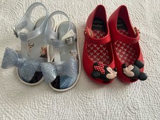 Lote 2 Mini Sapatos Melissa Disney Frozen Minnie Mickey Maryjane Tamanho 10 comprar usado Lote 2 Mini Sapatos Melissa Disney Frozen Minnie Mickey Maryjane Tamanho 10 comprar usado  Enviando para Brazil