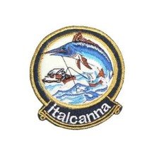 Stemma italcanna ricamato usato  Loreto