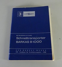 Betriebsanleitung handbuch bar gebraucht kaufen  Jever