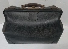 Antique black leather for sale  Clintonville