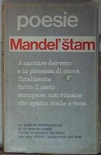 Mandel stam poesie usato  Italia