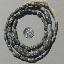 um fio de contas de pedra de granito antigas africanas dogon mali #112 comprar usado  Enviando para Brazil