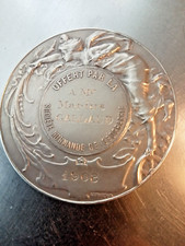 Belle médaille argent d'occasion  Paris-