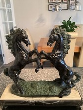Vintage resin horses for sale  BURNTWOOD