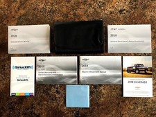 Chevrolet Silverado 2018 Manual do Proprietário com Navegação e Diesel Manual e Estojo -#AA comprar usado  Enviando para Brazil