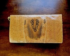 Usado, Bolsa de ombro vintage King Cobra pele de cobra natural sob medida década de 1950 comprar usado  Enviando para Brazil