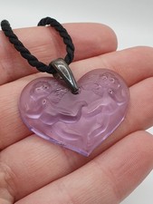 Lalique purple glass for sale  HINCKLEY