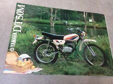 Yamaha dt50m brochure for sale  CARNFORTH