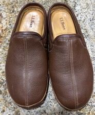 Sapato Chinelo Masculino LL Bean Couro Marrom Elkhide Casa 272349 Tamanho 9 Excelente Estado Usado comprar usado  Enviando para Brazil