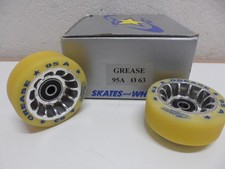 Usado, Rodas de skate Roll-Line Grease Dance 63mm. Cubos e rolamentos de 95 A (conjunto de 8) comprar usado  Enviando para Brazil