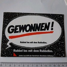 Alter aufkleber gewonnen gebraucht kaufen  Pfullingen
