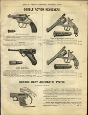 Usado, 1910 PAPER AD Bayard Baby pistola automática calibre .32 Colt bolso revólver positivo comprar usado  Enviando para Brazil