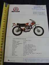 Foglio pubblicitario motobi usato  Santena