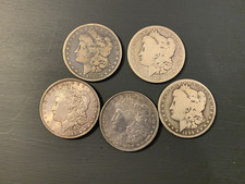 Five morgan silver for sale  Wellsburg