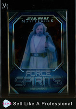 LUKE SKYWALKER TOPPS FS-6 2024 STAR WARS FORCE SPIRITS MASTERWORK ENGLISH comprar usado  Enviando para Brazil