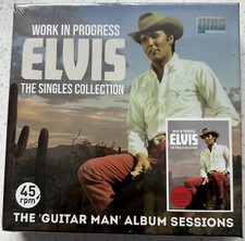 Conjuntos de caixas de vinil/cd Elvis Presley - TRABALHO EM ANDAMENTO A COLEÇÃO DE SINGLES - VERMELHO comprar usado  Enviando para Brazil