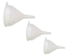 Clear plastic funnel for sale  CARSHALTON