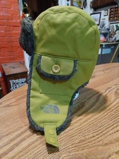 Usado, Boné de inverno The North Face tamanho P/M caçador orelha aba chapéu pele sintética - cor oliva comprar usado  Enviando para Brazil