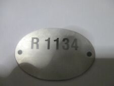 Typenschild renault schild gebraucht kaufen  Deutschland