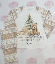 Christmas personalised bear for sale  MANCHESTER