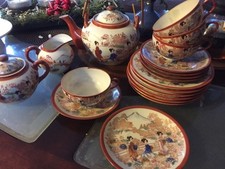 Teeservice personen chinesisch gebraucht kaufen  Erkner