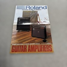 Roland Guitar Amplifier Catalog Volume 4 December 1983 Vintage Japan Ship comprar usado Roland Guitar Amplifier Catalog Volume 4 December 1983 Vintage Japan Ship comprar usado  Enviando para Brazil