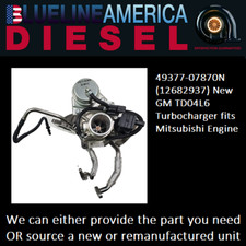 Compatível com motor Mitsubishi 49377-07870N 12682937 novo turbocompressor GM TD04L6 comprar usado  Enviando para Brazil