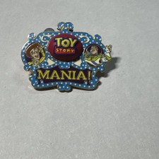 Broche ANTIGO Disney Pixar Toy Story Mania! Abertura de logotipo Woody Buzz Lightyear GRÁTIS D comprar usado  Enviando para Brazil