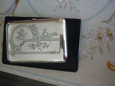 Etui cigarettes argent d'occasion  Toulon-