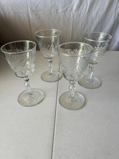 Set etched floral for sale  Marinette