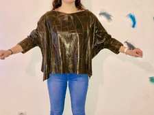 Cape patchwork cuir d'occasion  Auterive