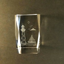 Laser etched cube for sale  Wrightstown