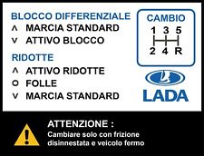 Adesivo cambio ridotte usato  Napoli