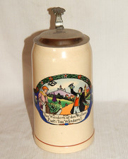 Bierkrug jugendstil wick gebraucht kaufen  Bornich, Dahlheim, Kestert