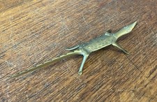 Vintage brass crocodile for sale  NUNEATON