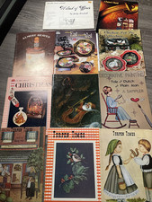 Lot of 11 Decorative Tole Painting Books Christmas Chicken Patterns Turpen Times comprar usado  Enviando para Brazil