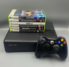Xbox 360 Slim 250GB + Controller & 6 Spiele comprar usado  Enviando para Brazil