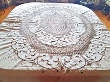 Grande nappe vintage d'occasion  Château-du-Loir