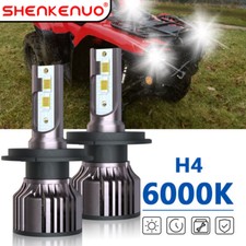Usado, Kit de faróis de LED H4 6000K lâmpadas brancas para Honda capataz 400 95 96 450 1998-2004 comprar usado  Enviando para Brazil
